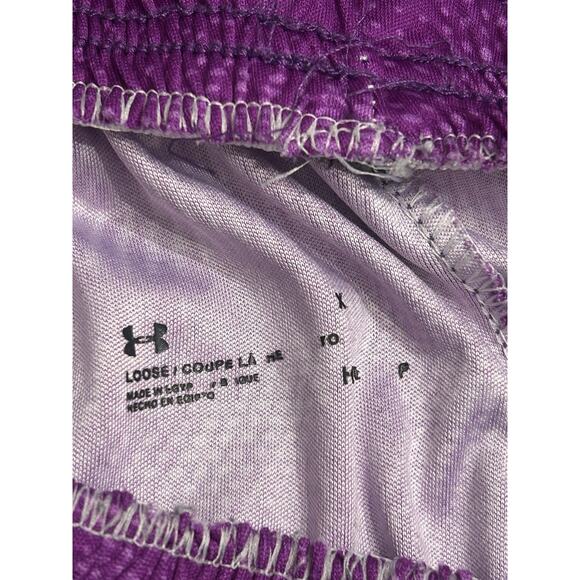 Under‎ Armour Women's Loose Purple Athletic Shorts Sized Extra Large - Picture 5 of 6